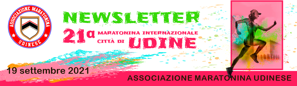 Maratonina di Udine 19 settembre 2021