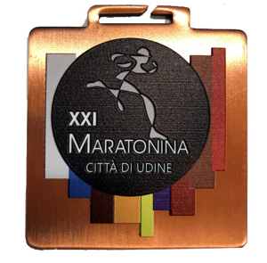 Maratonina Udine medaglia 2021