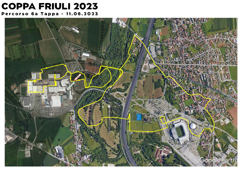 Coppa Friuli 2023 percorso
