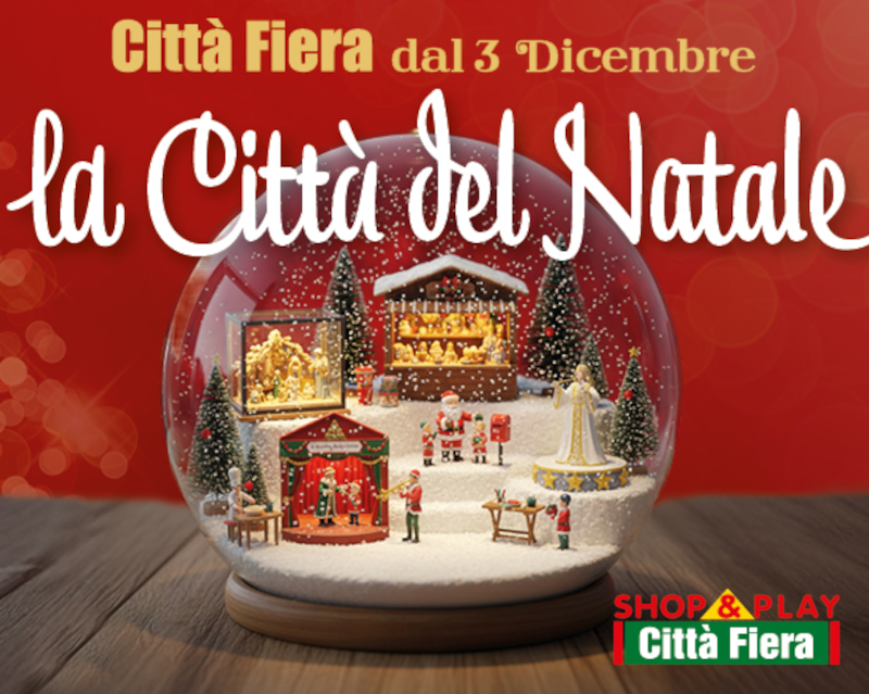 La Città del Natale 2025, dal 3 dicembre a Città Fiera