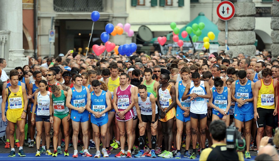 Maratonina di Udine partenza